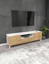 купить Тумба напольная для TV Fabulous TV 46x140 (White/Pine) в Кишинёве 