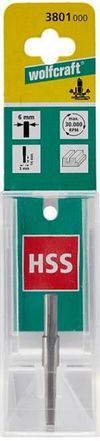 купить Набор головок, бит, насадок Wolfcraft Фреза HSS 6 мм 5x14 мм 3801000 в Кишинёве 