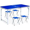 cumpără Mobilier pentru camping miscellaneous NC-18-TB002 Набор для пикника алюм. (стол+4 стула) în Chișinău 