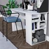 cumpără Masă de birou Trendy Akasya Alb, 120x74x50cm (GTR000995) în Chișinău 