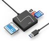 купить Кардридер Hama 200148 USB Card Reader, USB-A, with USB-C Adapter, USB 3.2 Gen1, SD/micro-SD/CF/MS в Кишинёве 