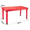 купить Набор детской мебели Pilsan 03491Red Masă Pilsan Happy Table, roșu в Кишинёве 