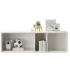 cumpără Raft decorativ MebelStar LILU 110x27x34 White (MBS-1307) în Chișinău 