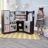 купить Игровой комплекс для детей KinderKraft 53365-MSN Ultimate Corner Play Kitchen -Espresso в Кишинёве 