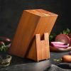 купить Аксессуар для кухни Takumi Suport pt cutite Knife Holder Walnut Wood 6 Slot в Кишинёве 