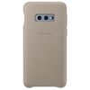 купить Чехол для смартфона Samsung EF-VG970 Leather Cover S10e Gray в Кишинёве 