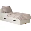 cumpără Pat pentru copii MebelStar 900 LILU 90x200 (cu sertare) White (MBS-1303) în Chișinău 