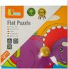 купить Головоломка Viga 59565 Wooden Flat Puzzle Dinosaurs в Кишинёве 