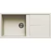 cumpără Chiuvetă bucătărie Elleci Unico 480 (1000x500mm) 62 bianco antico în Chișinău 