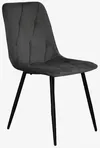 купить Комплект стол и стулья Evelin di Costacurta cтол DT-532R B + 4 стула YTC-055B Bluvel-14 (Dark grey) в Кишинёве 