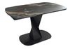 купить Стол Deco Novara 1400-2000x850x760 (HT2592-GN) Black (HY-271) в Кишинёве 