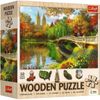 cumpără Puzzle Trefl 20216 Wooden puzzle 500+1. Central Park, Manhattan, New York în Chișinău 