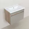 cumpără Dulap pentru lavoar Bayro подвесной Avanti под умыв. Atria/Soft 650 light grey în Chișinău 
