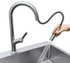 купить Смеситель кухонный Helika-AquaSanita 7723-601 GRATA Black metallic в Кишинёве 