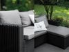 купить Садовая мебель Keter 56144 California 3piese (canapea+perne, masa, suport pt picioare), grafit в Кишинёве 