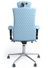 купить Офисное кресло Kulik System Elegance Light Blue Eco в Кишинёве 