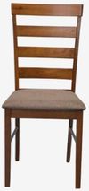 купить Комплект стол и стулья Evelin di Costacurta стол HV-27V Burnish Oak + 4 стула GLORIA Burnish Oak/Ekea12 Dark Brown в Кишинёве 