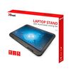 купить Охлаждающая подставка для ноутбука Notebook Cooling Pad Trust Ziva,  up to 16, blue illumination, Black в Кишинёве 