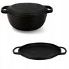 купить Казан Maysternya Ceaun din fonta Uzbec WOK 6L cu capac tigaie (T404CP) в Кишинёве 