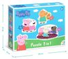 cumpără Puzzle Dodo 200339 Puzzle 3în1: Prietenii Peppa Pig în Chișinău 