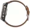 купить Смарт часы Garmin Fenix 8 – 51 mm, Sapphire, Titanium, Black with Chestnut Leather Band (010-02905-40) в Кишинёве 