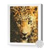 cumpără Tablou pe numere Art Gallery JS20603 Mozaic cu diamante 20x30cm Leopard în Chișinău 