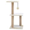 cumpără Centru de joc pentru pisici 4Life AT61 Когтеточка для кошек Beige în Chișinău 