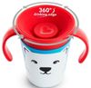 cumpără Cană cu pai Munchkin MUN0115pol Miracle Wildlove, Urs Polar (180ml) în Chișinău 