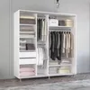 cumpără Dulap Mobildor-Lux Aron cu uși glisante (230x60x210H cm) Alb Brilliant în Chișinău 