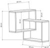 купить Полка декоративная Trendy Inel-alb 68x68x60cm (GTR005373) в Кишинёве 