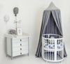 купить Комод-пеленатор Ingvart 90017041-4 Comoda Scandi Alb/Gri в Кишинёве 
