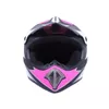 Casca pentru motocross MD-905 VIRTUE (negru-crimson, marimea S)