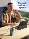 купить Аккумулятор внешний USB (Powerbank) Ugreen 35526B Nexode Flight Approved 12000mAh, Grey в Кишинёве 