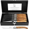 cumpără Set cuțite Laguiole Luxury Line 6 Steak Knives Olive Wood in cutie lemn în Chișinău 