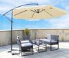 cumpără Umbrelă de gradină GardenLine GAO2866 Beige în Chișinău 