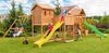 купить Детская площадка Fungoo Maxi Set PLAY BOX (My_Side Fortress Toybox Rainbow Move+) teak painted в Кишинёве 