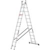 купить Лестница Cagsan TSA7 двухсекционная, 2x12 ст, H=6.07m, макс.нагрузка150kg в Кишинёве 