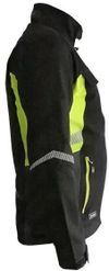 купить Спецодежда Profmet 365590 Куртка, S, 60% полиэстер / 40% хлопок T400, 280 г/м², черный/неоново-желтый в Кишинёве 