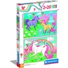 купить Пазл Clementoni Puzzle 2x20 Unicorns (24754) в Кишинёве 