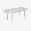купить Комплект стол и стулья Evelin di Costacurta стол DT-532R Wh + 4 стула YTC-064Wh Bjorn-24 (Light beige) в Кишинёве 