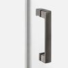 купить Душевая кабина New Trendy Nesta Gunmetal pentagonal R 90x90x200 Hinged K-4788 в Кишинёве 