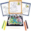 купить Набор для творчества As Kids 1023-61006 Set p/u desen mini, Dinozaur. Deseneaza si decoreaza cu stickere в Кишинёве 