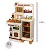 купить Игрушечная кухня и посуда New World 888C Set de bucatarie multifunctional, 93 elemente, cod 922050 в Кишинёве 
