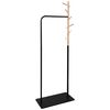 купить Вешалка для одежды Deco GC7758 Black+Natural в Кишинёве 
