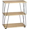 купить Тумба Kesper 18461 Etajera cu 3 rafturi PAL/metal в Кишинёве 
