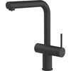 купить Смеситель кухонный Gessi 60571-299 Inedito Matte Black в Кишинёве 