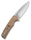 купить Нож походный Sencut S21007-3 Sachse, mâner Micarta maro, Button Lock в Кишинёве 