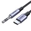 UGREEN Cable Stereo Type-C to 3.5mm 1m, Deep Gray 