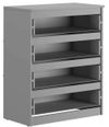 cumpără Comodă MebelStar NEO 4S 80x43x98 Grey (MBS-1079) în Chișinău 