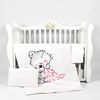 купить Детское постельное белье PernaMea Set lenjerie 3 piese Teddy Love Pink (PM.100468/9) в Кишинёве 